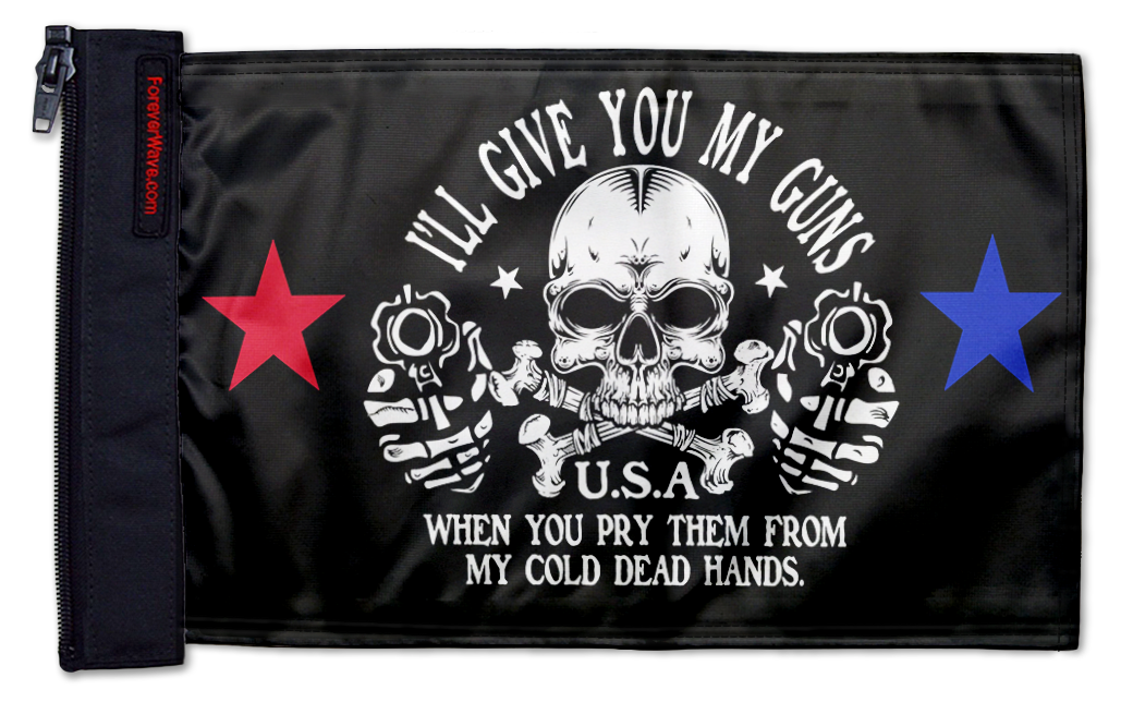 2A We The People 12"x18" Forever Wave Flag