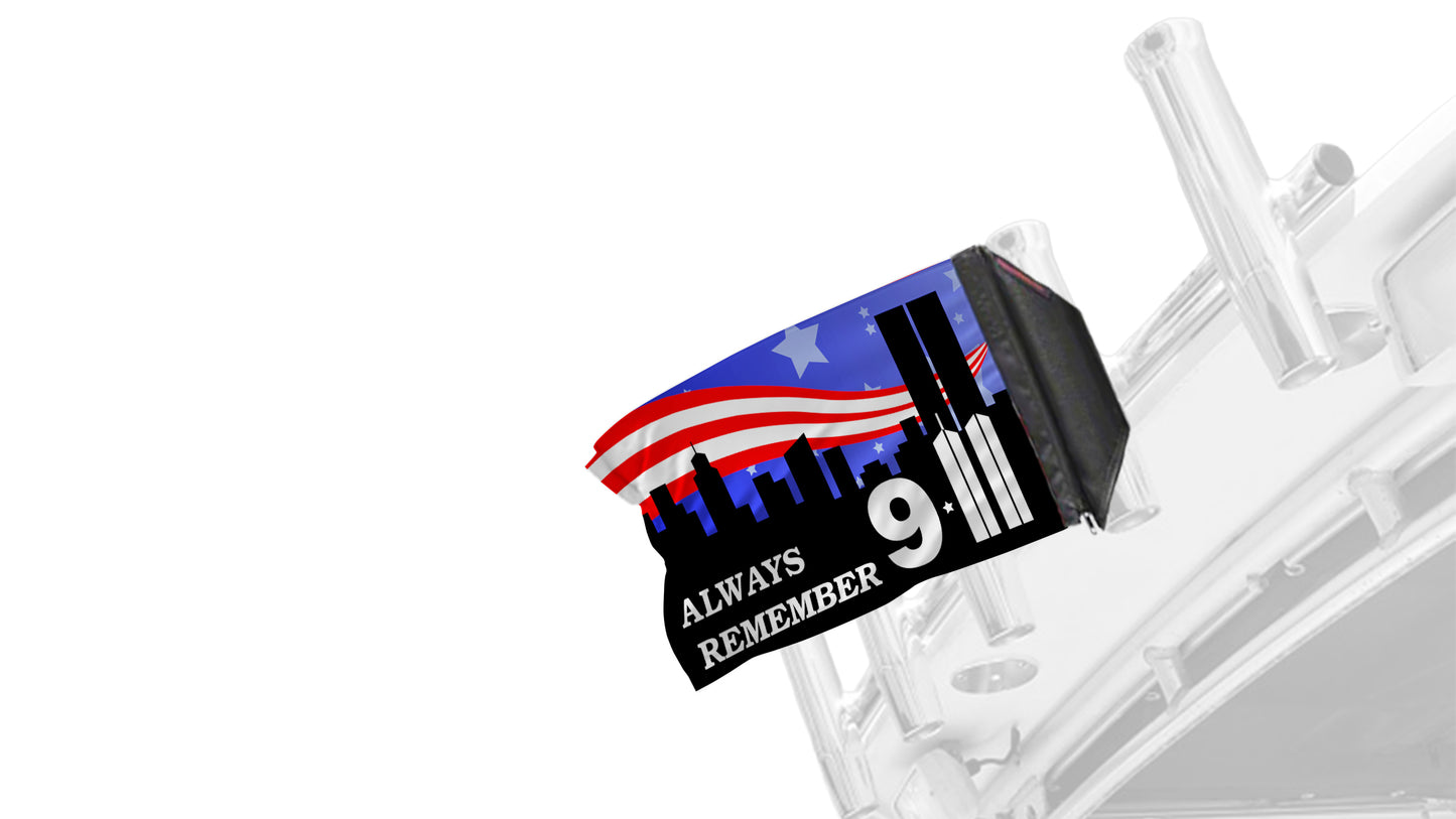 911 Tribute 12"x18" Forever Wave Flag