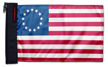 Betsy Ross 12"x18" Forever Wave Flag for UTVs