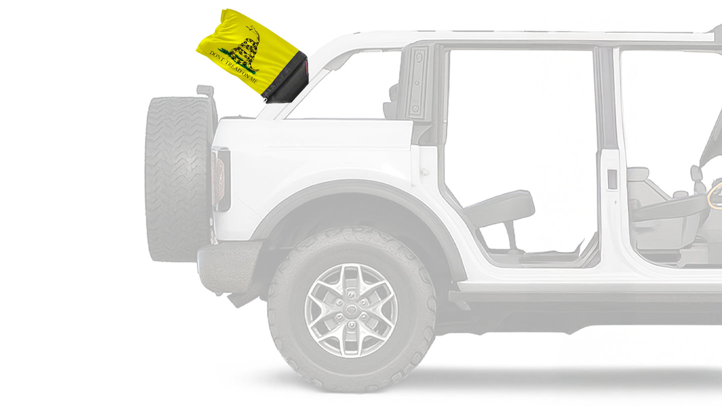 Gadsden "Don't Tread On Me" 12"x18" Forever Wave Flag