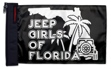 Jeep Girls Of Florida Flag 12"x18" Forever Wave Flag