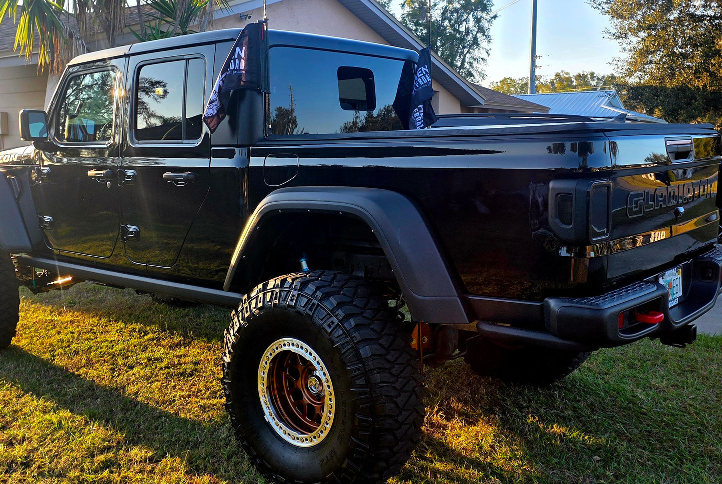 CB Antenna Flag Mount Kit for Jeep Gladiator JT