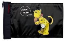 Eugene The Jeep 12"x18" Forever Wave Flag