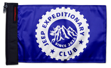 Jeep Expeditionary Club 12"x18" Forever Wave Flag