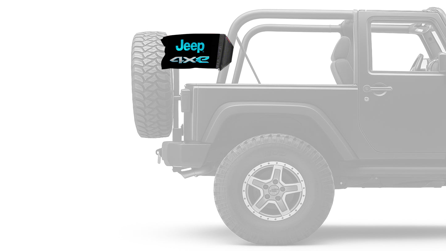 Jeep 4Xe 12"x18" Forever Wave Flag