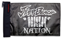 Jeep Beach Nation 12"x18" Forever Wave Flag for Jeep Wrangler LJ 2003-2006