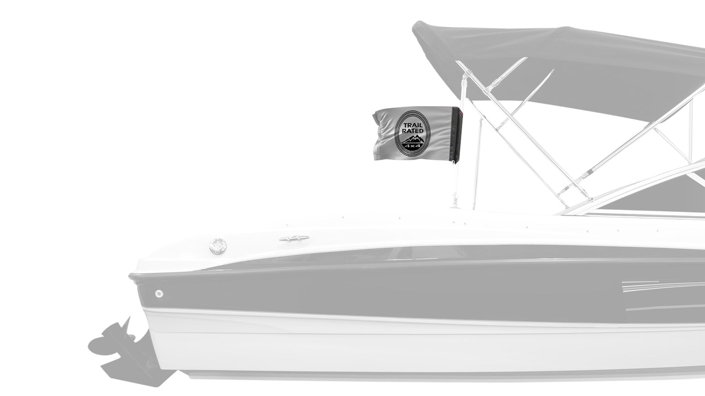 Trail Rated 12"x18" Forever Wave Flag