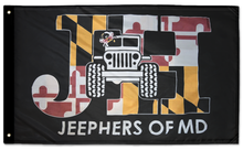 JeepHers Of Maryland Flag 3'x5' Double-Sided Flag