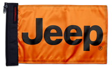 Jeep Safety Orange SQ12"x18" Forever Wave Flag for Jeep Gladiator JT