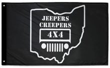 Jeepers Creepers 4x4 Flag 3'x5' Double-Sided Flag