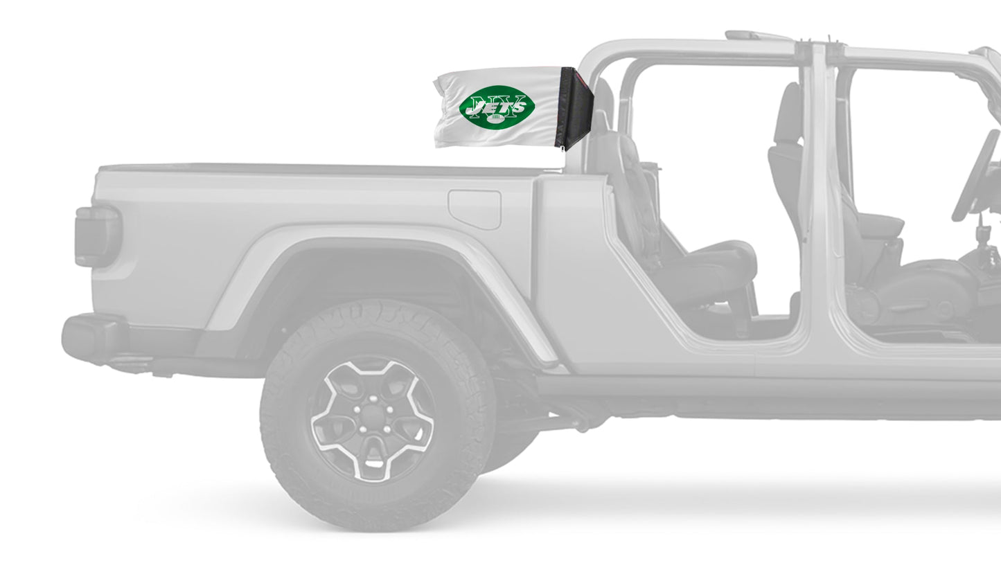 New York Jets 11"x17" Forever Wave Flag for Jeep Gladiator JT