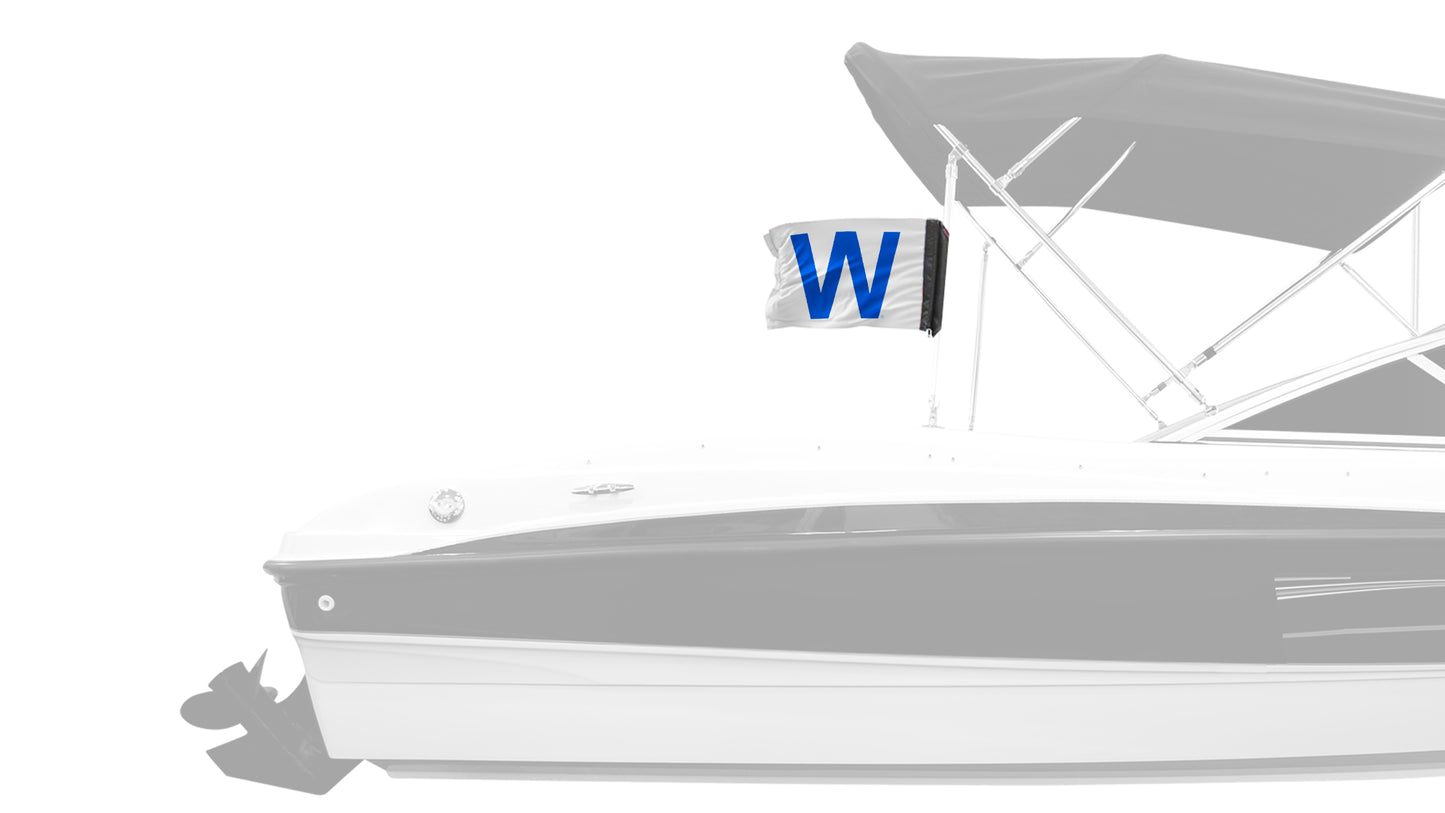 Chicago Cubs Win 11"x17" Forever Wave Flag