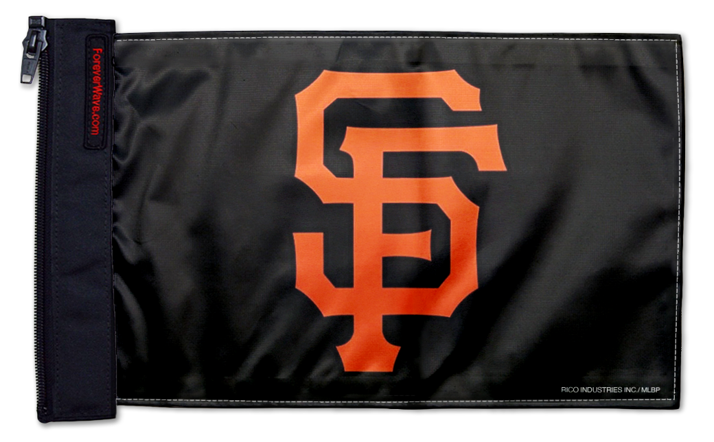 San Francisco Giants 11"x17" Forever Wave Flag for Bronco