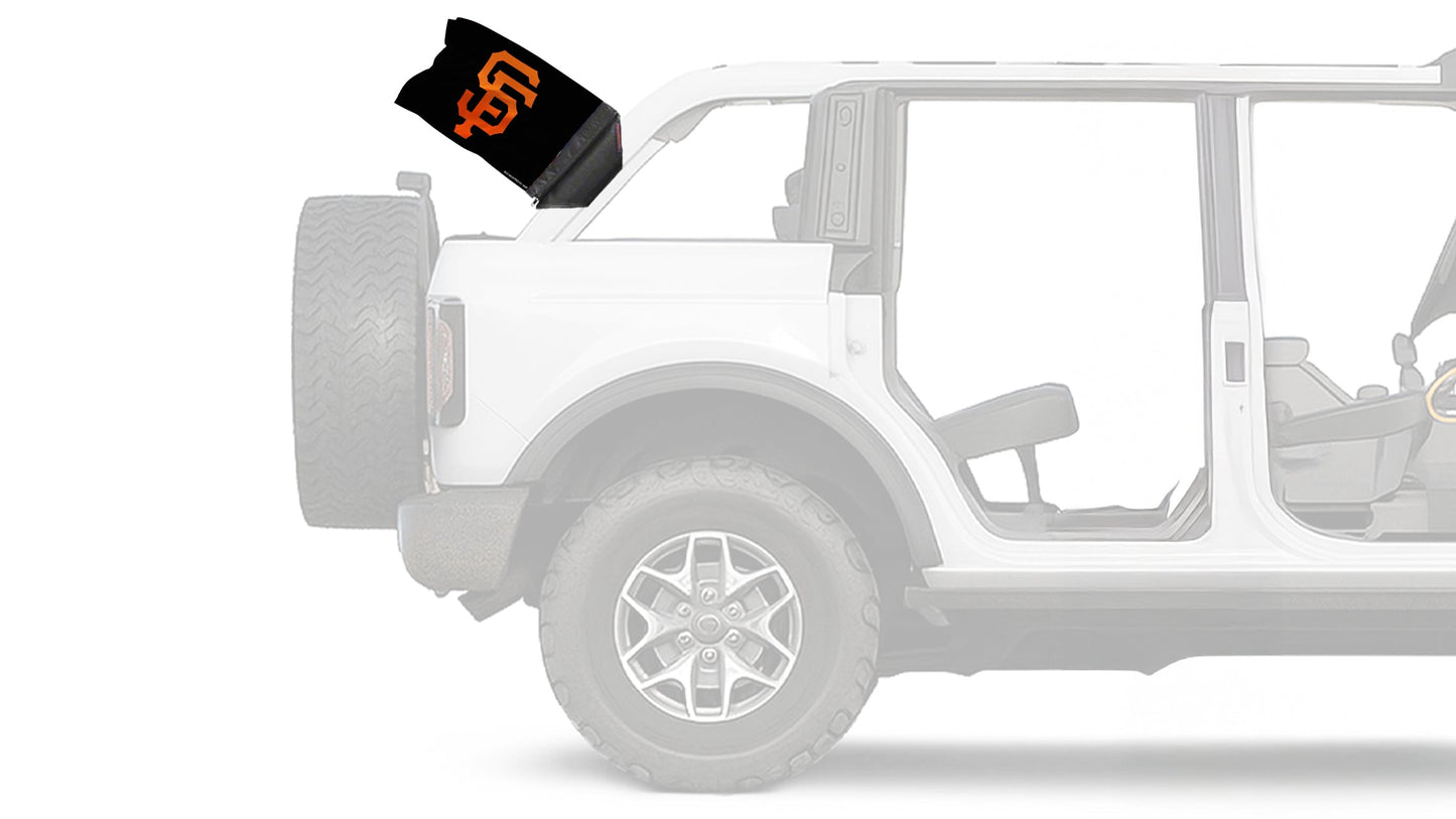 San Francisco Giants 11"x17" Forever Wave Flag for Bronco