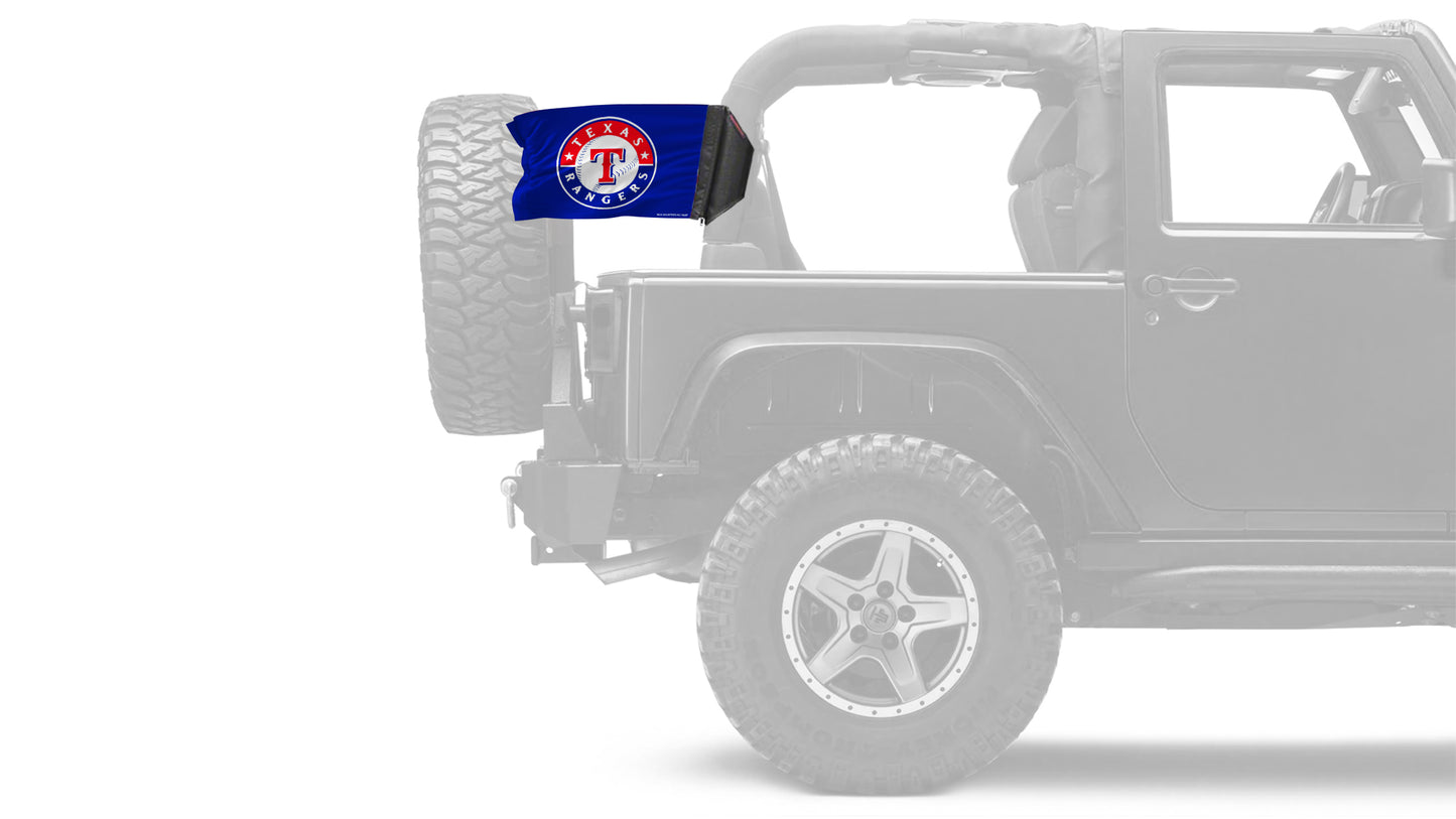 Texas Rangers 11"x17" Forever Wave Flag