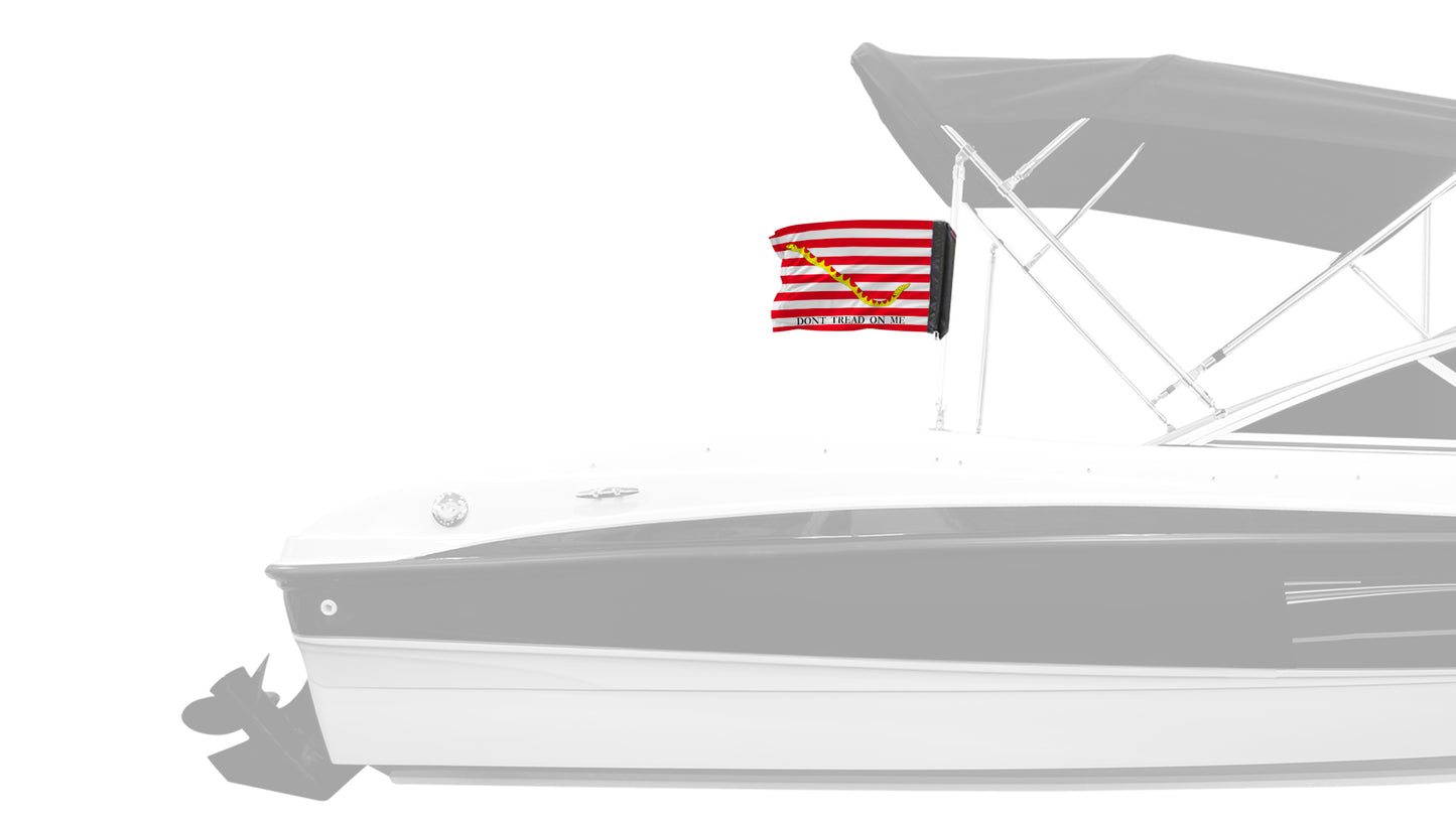 1st Navy Jack 12"x18" Forever Wave Flag