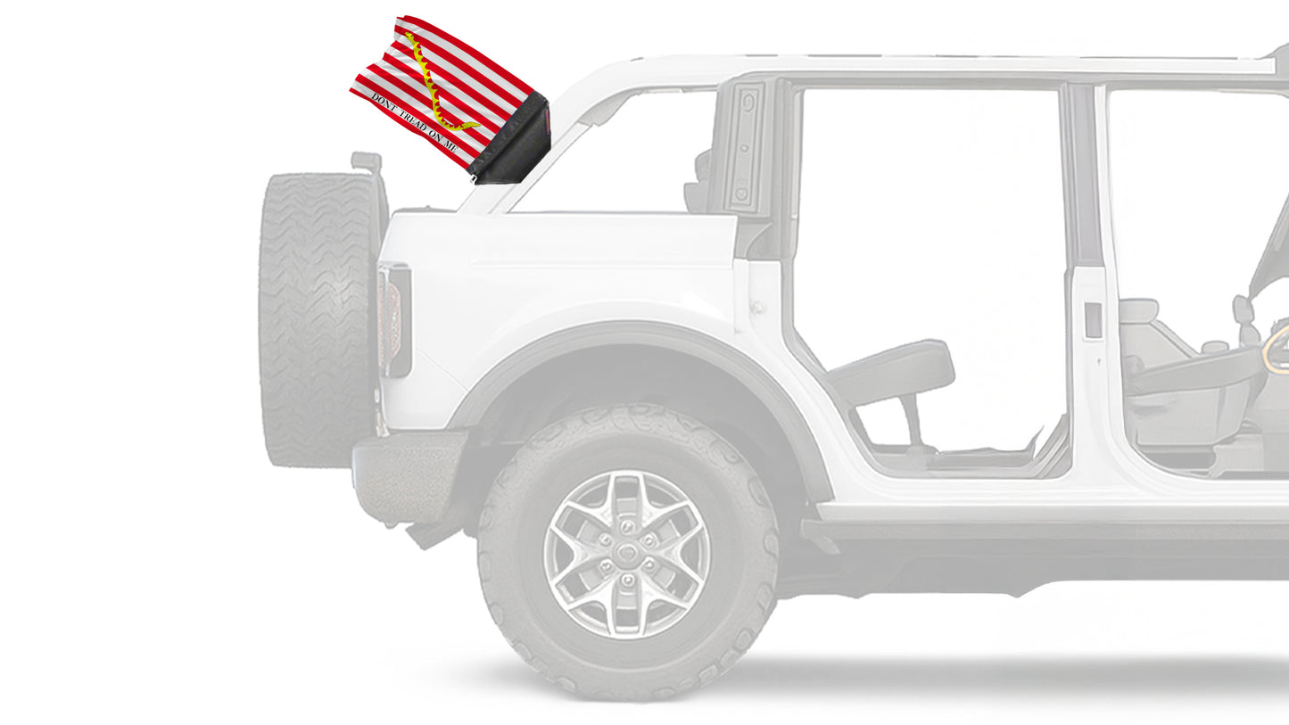 1st Navy Jack 12"x18" Forever Wave Flag