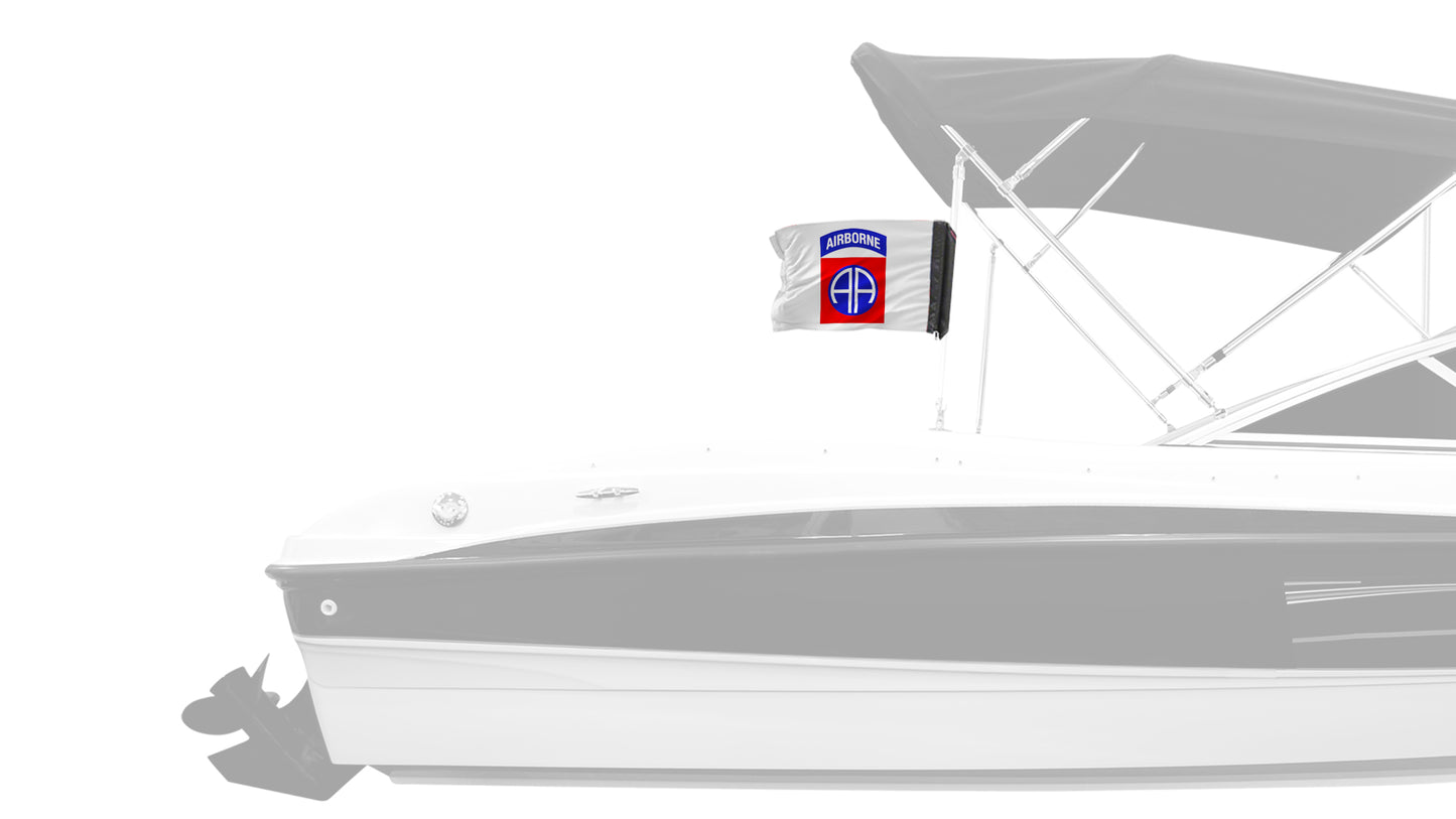 Airborne 82nd Division 12"x18" Forever Wave Flag