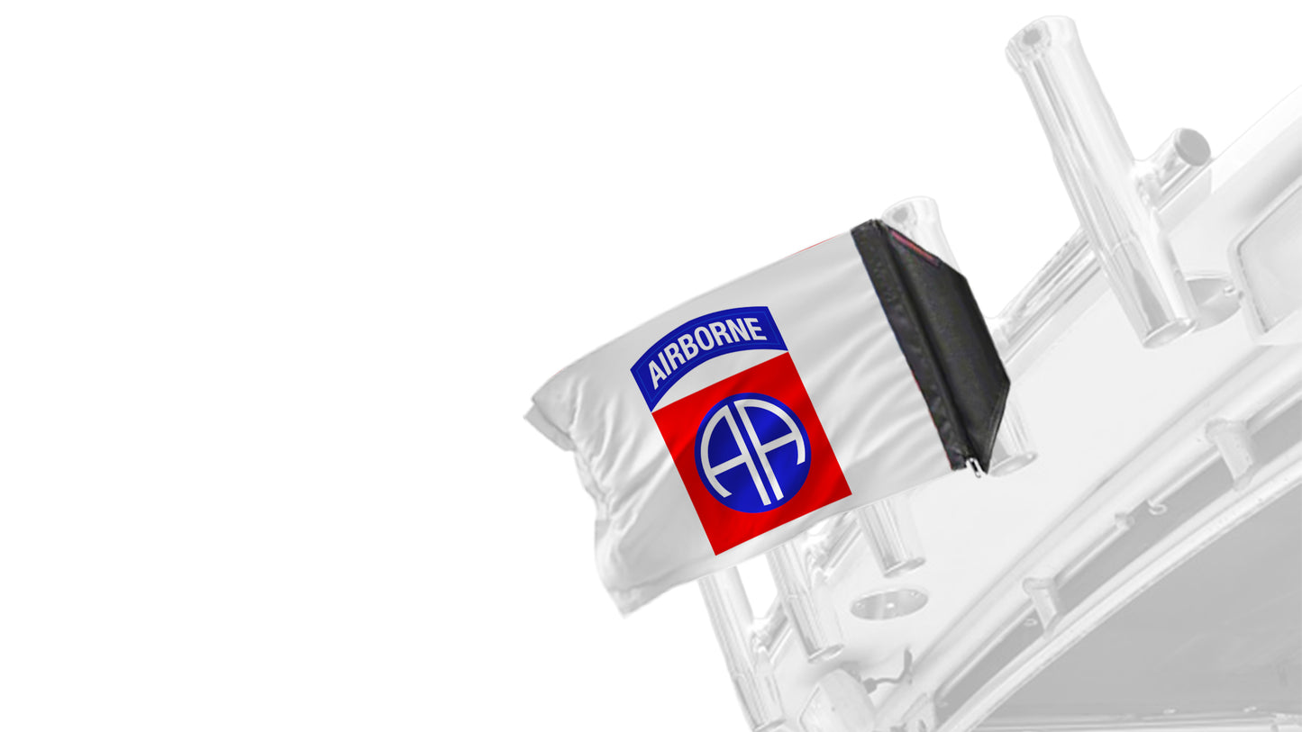 Airborne 82nd Division 12"x18" Forever Wave Flag