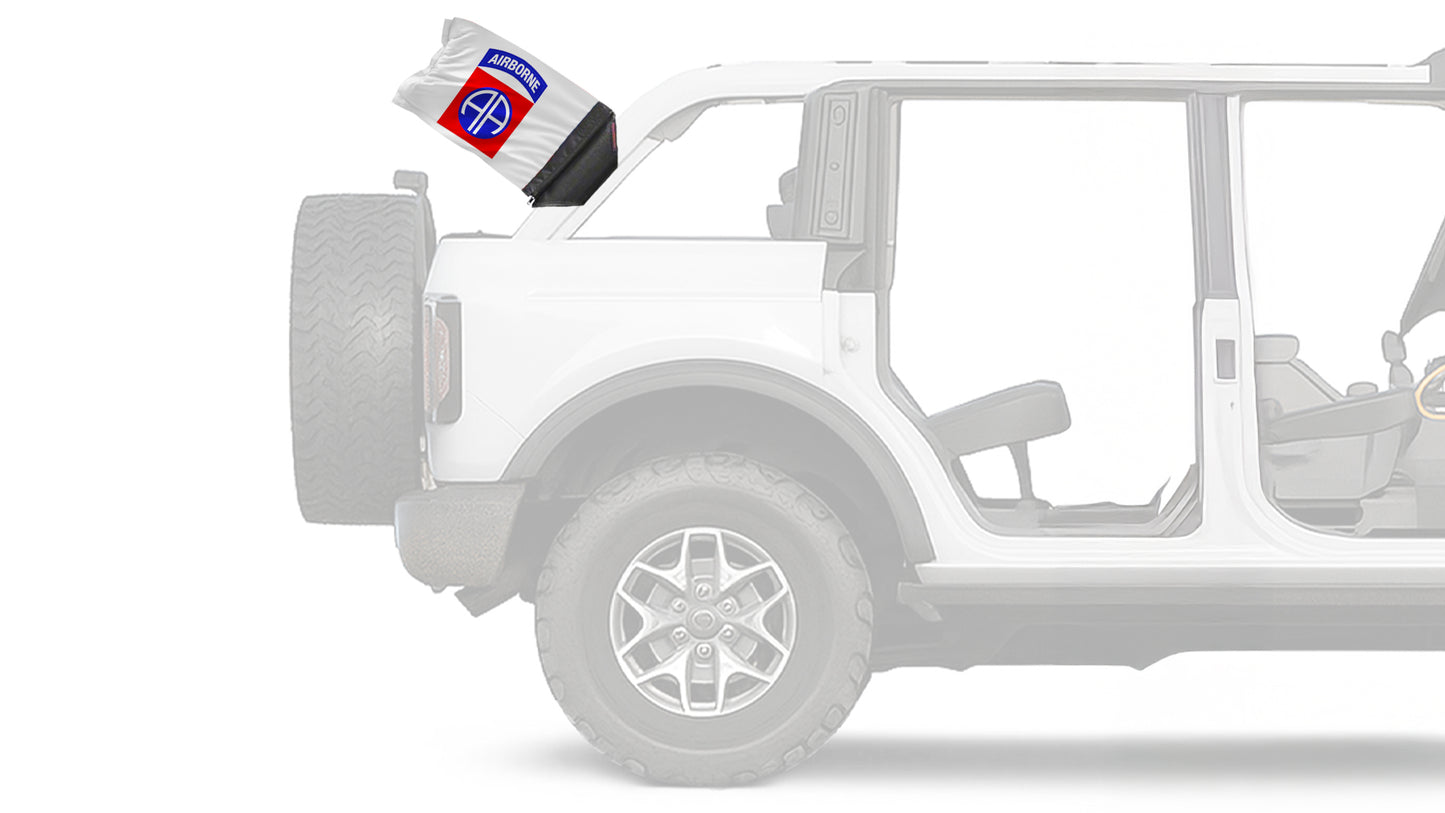 Airborne 82nd Division 12"x18" Forever Wave Flag