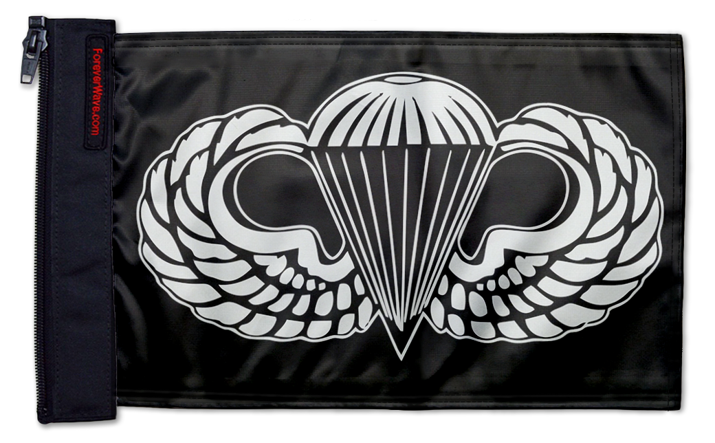 Airborne 12"x18" Forever Wave Flag for Bronco