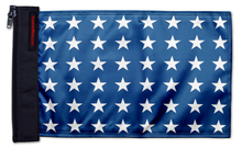 Naval Jack 12"x18" Forever Wave Flag