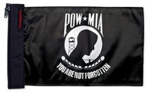 POW MIA 12"x18" Forever Wave Flag for Jeep Gladiator JT