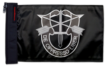 Special Forces 12"x18" Forever Wave Flag for Jeep Wrangler JKU 4-Door 2007-2018