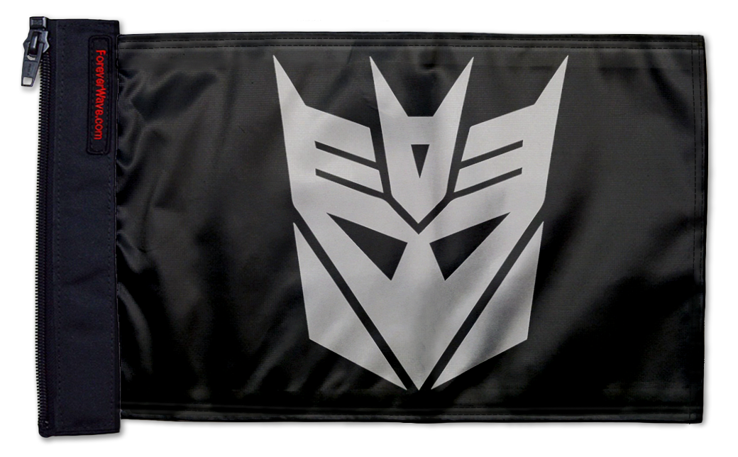 Transformers Decepticon 12"x18" Forever Wave Flag for Boats