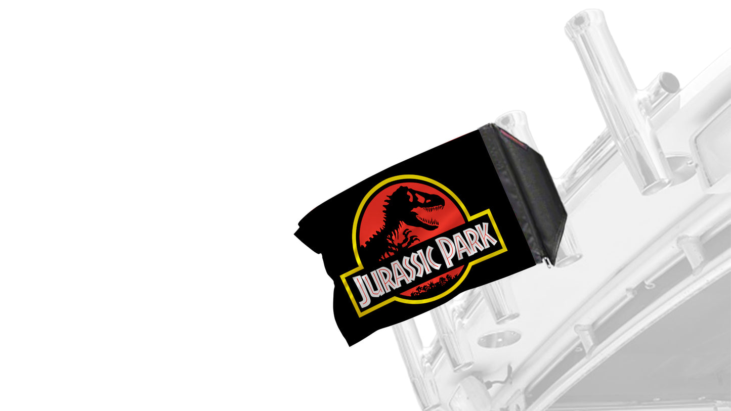 Jurassic Park 12"x18" Forever Wave Flag