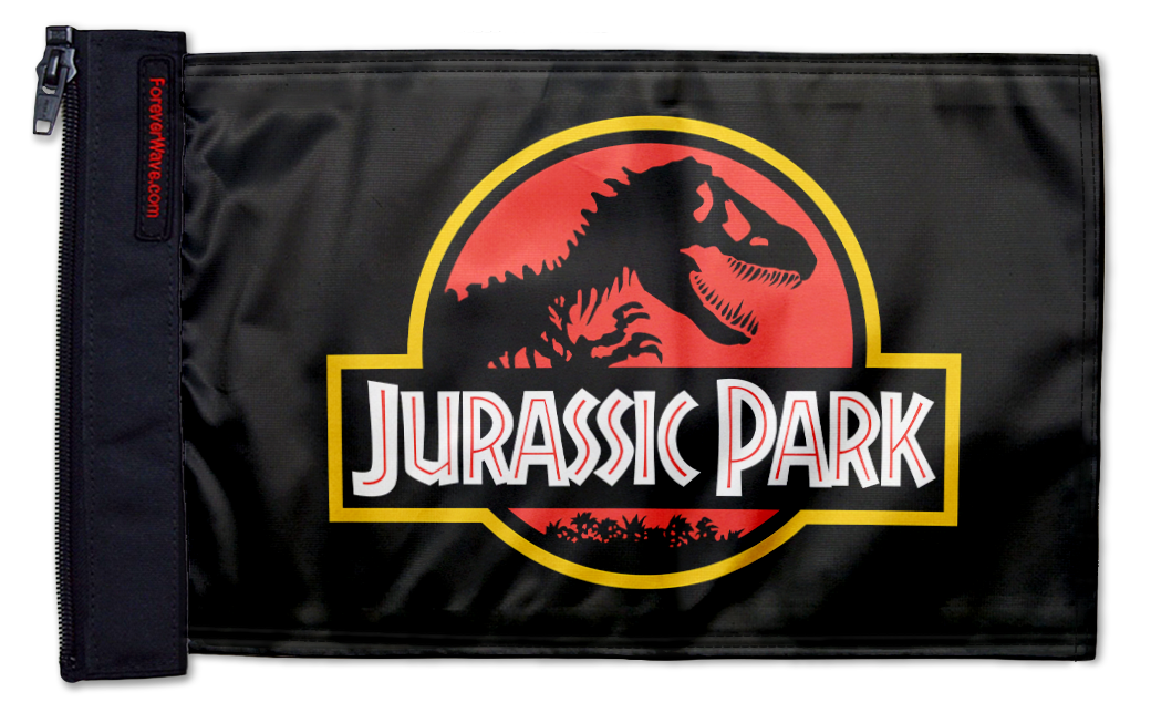 Jurassic Park 12"x18" Forever Wave Flag for UTVs