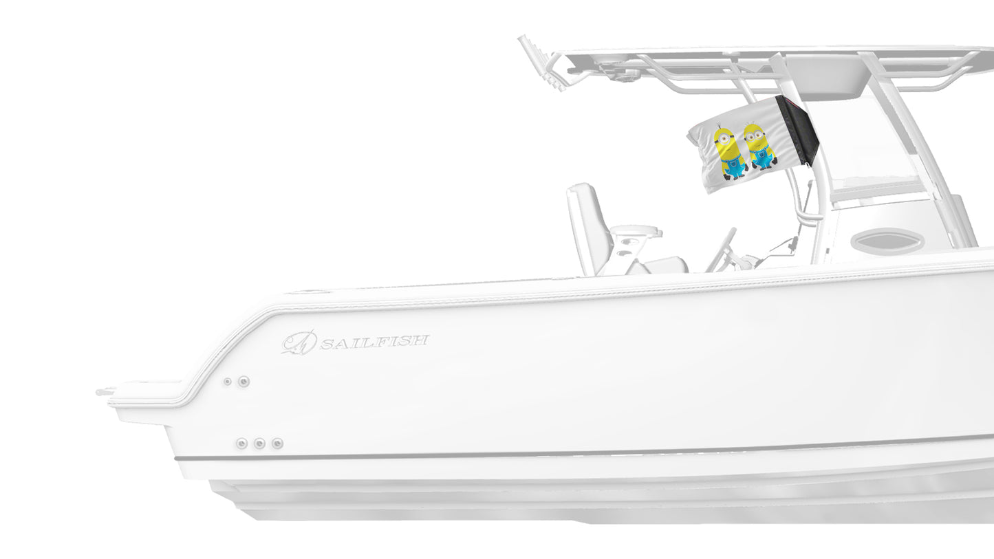 Minions 12"x18" Forever Wave Flag