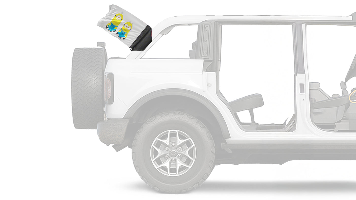 Minions 12"x18" Forever Wave Flag