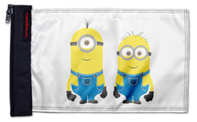Minions 12"x18" Forever Wave Flag for Golf Carts