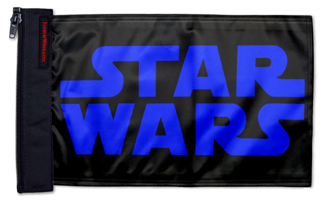 Star Wars 12"x18" Forever Wave Flag for Jeep Wrangler LJ 2003-2006