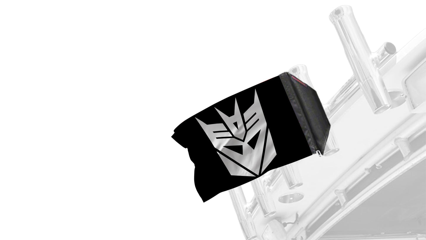 Transformers Decepticon 12"x18" Forever Wave Flag for Boats