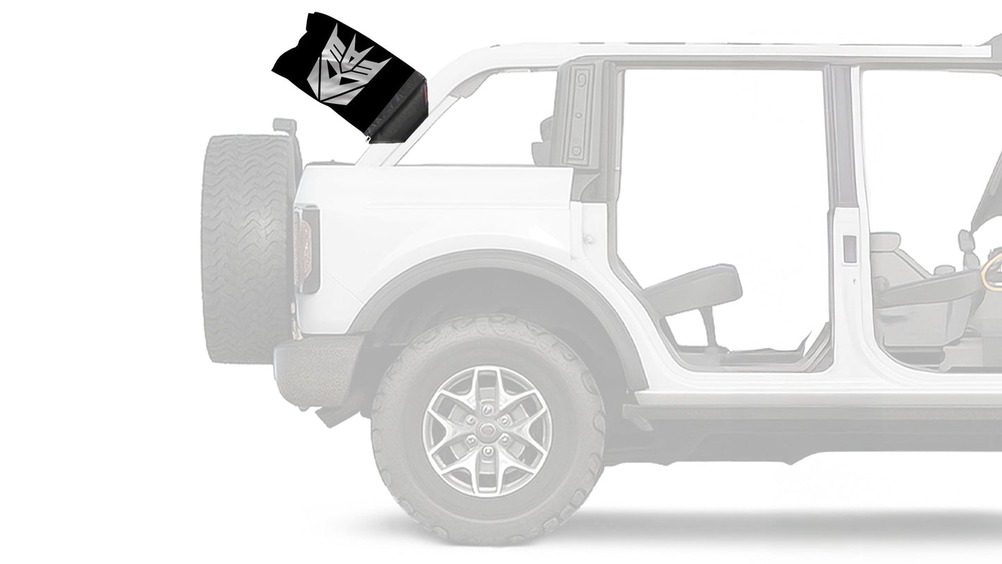 Transformers Decepticon 12"x18" Forever Wave Flag for Bronco