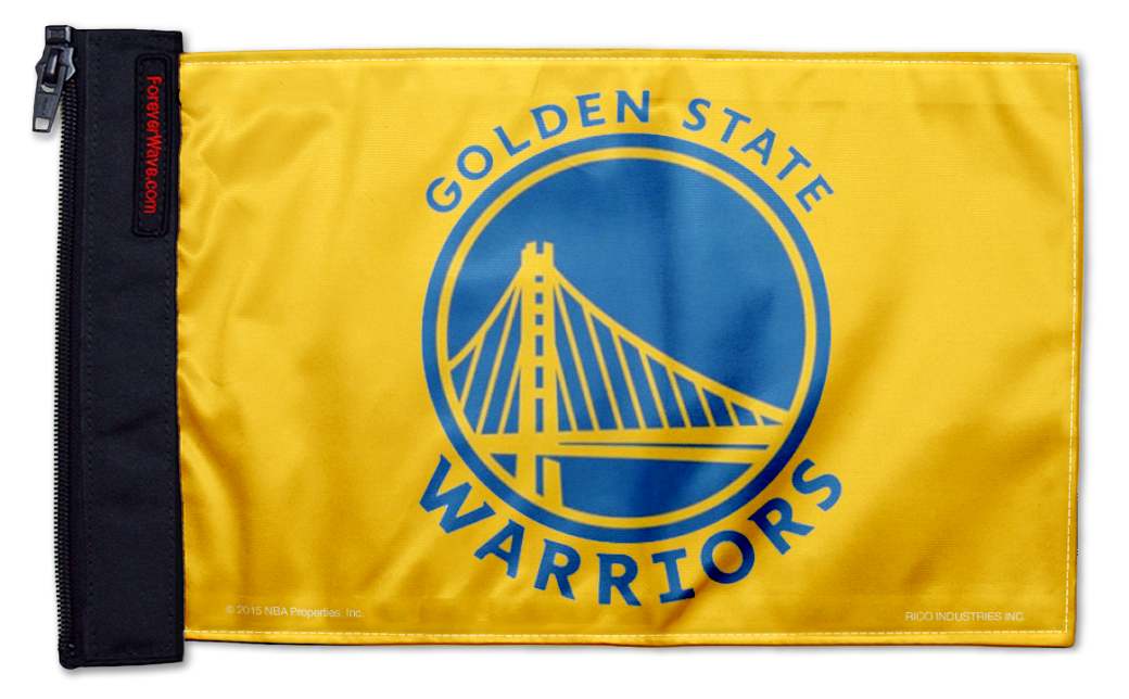 Golden State Warriors 11"x17" Forever Wave Flag