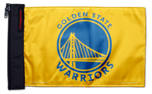 Golden State Warriors 11"x17" Forever Wave Flag for Jeep Wrangler JK 2-Door 2007-2018