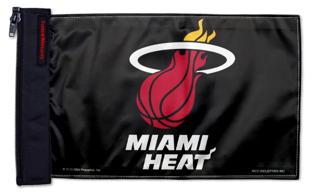 Miami Heat 11"x17" Forever Wave Flag