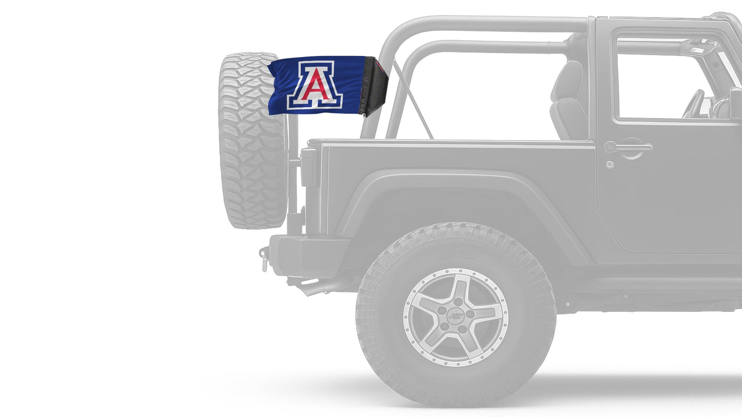 Arizona 11"x17" Forever Wave Flag for Jeep Wrangler JKU 4-Door 2007-2018