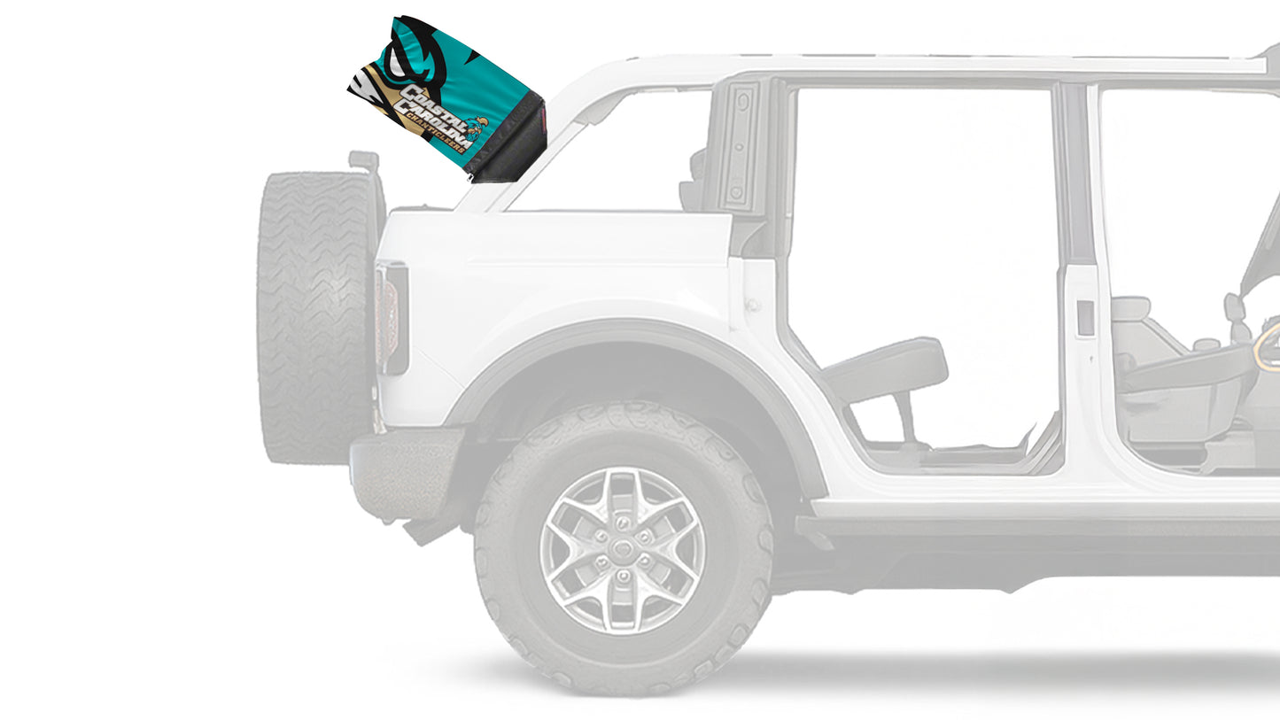 Coastal Carolina 11"x17" Forever Wave Flag