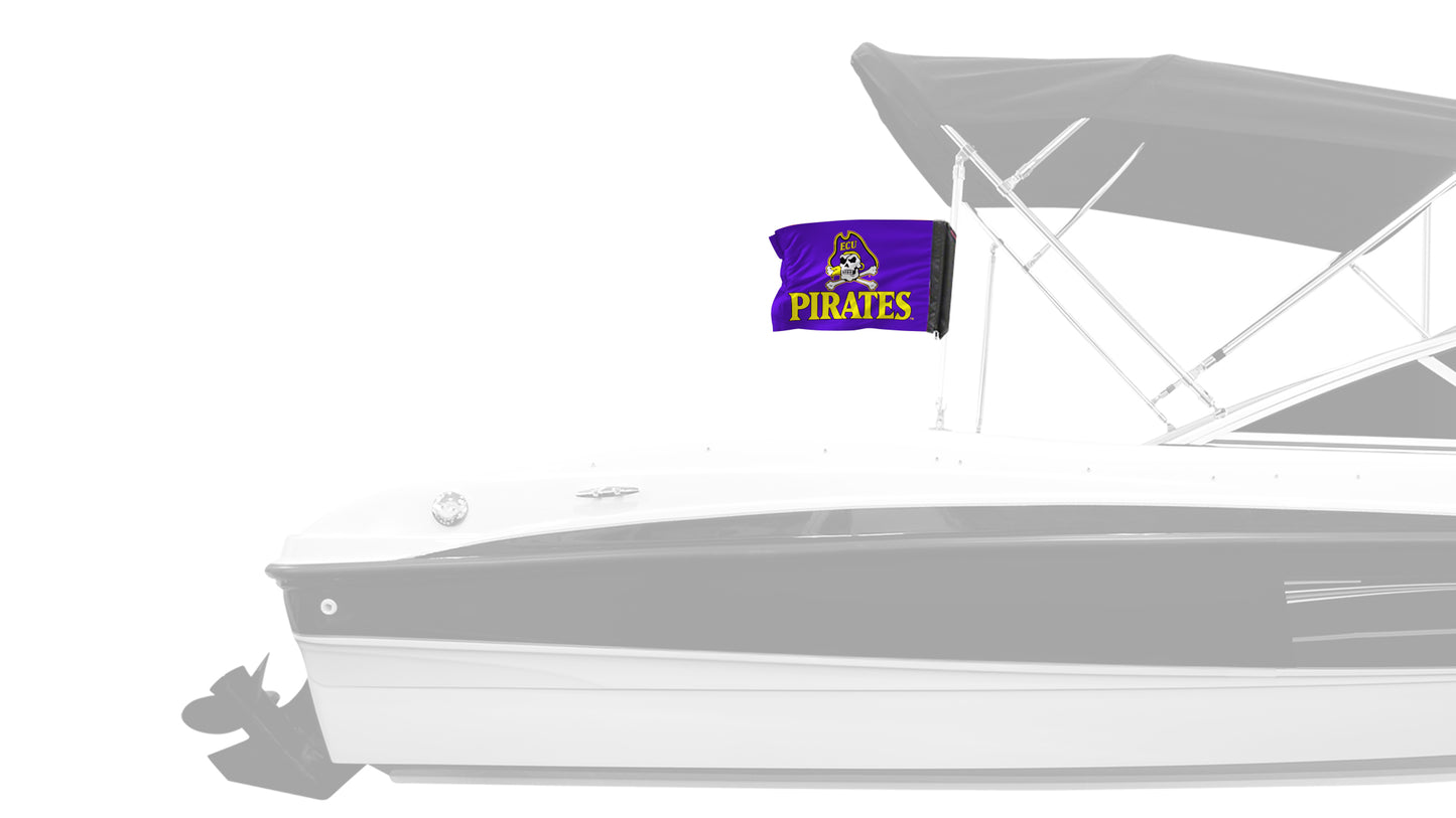 East Carolina 11"x17" Forever Wave Flag