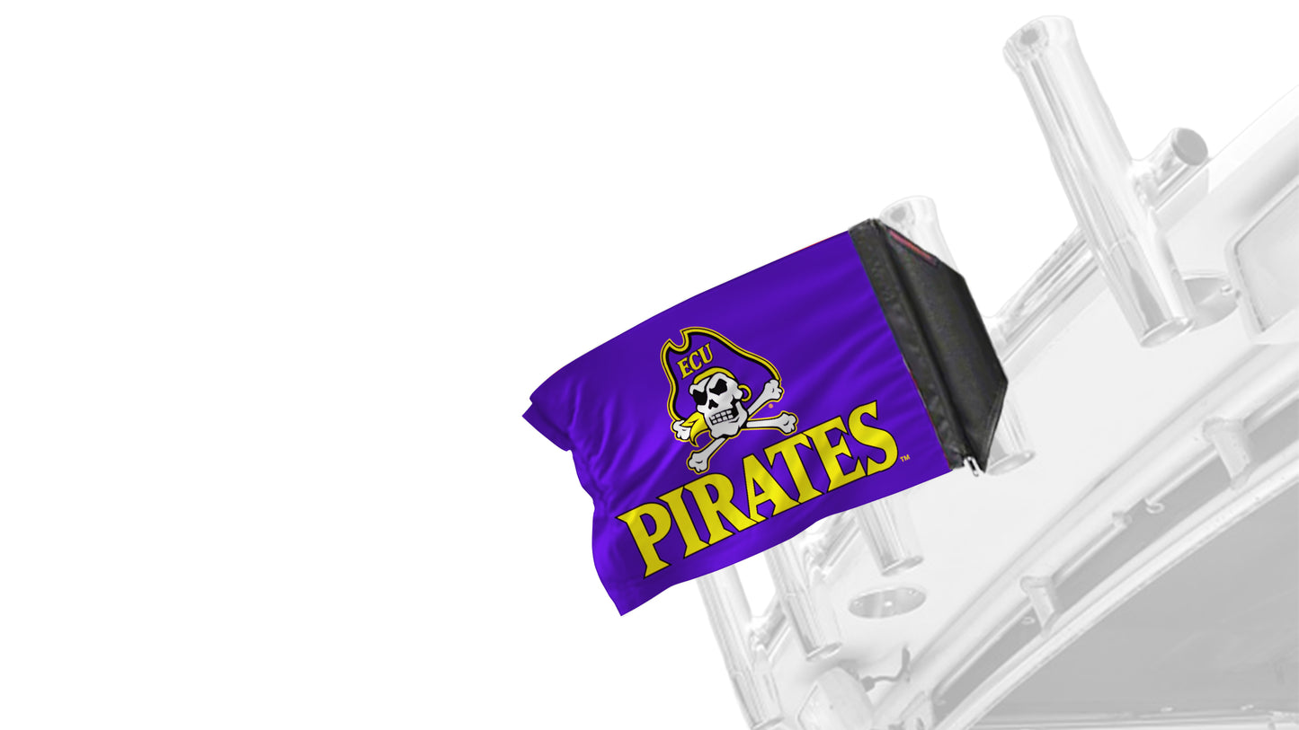 East Carolina 11"x17" Forever Wave Flag
