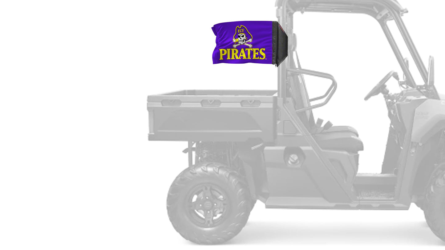 East Carolina 11"x17" Forever Wave Flag for UTVs
