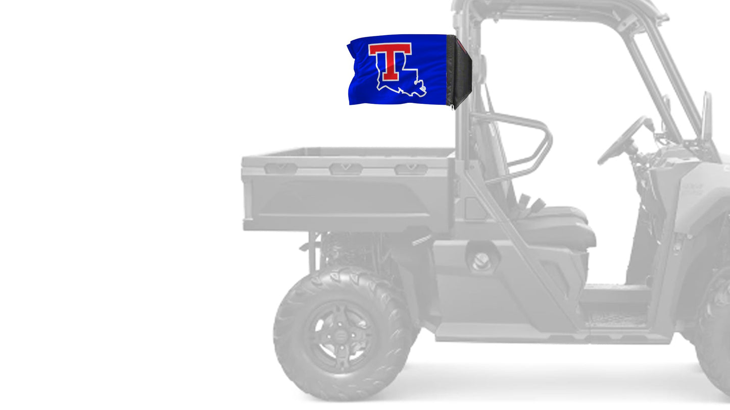 Louisiana Tech 11"x17" Forever Wave Flag for UTVs