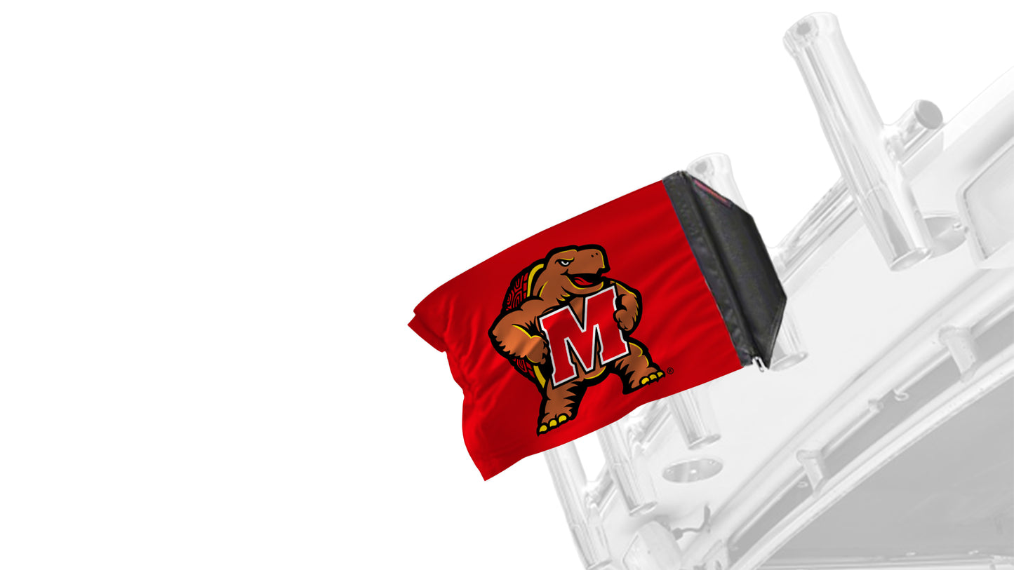 Maryland Terrapins 11"x17" Forever Wave Flag