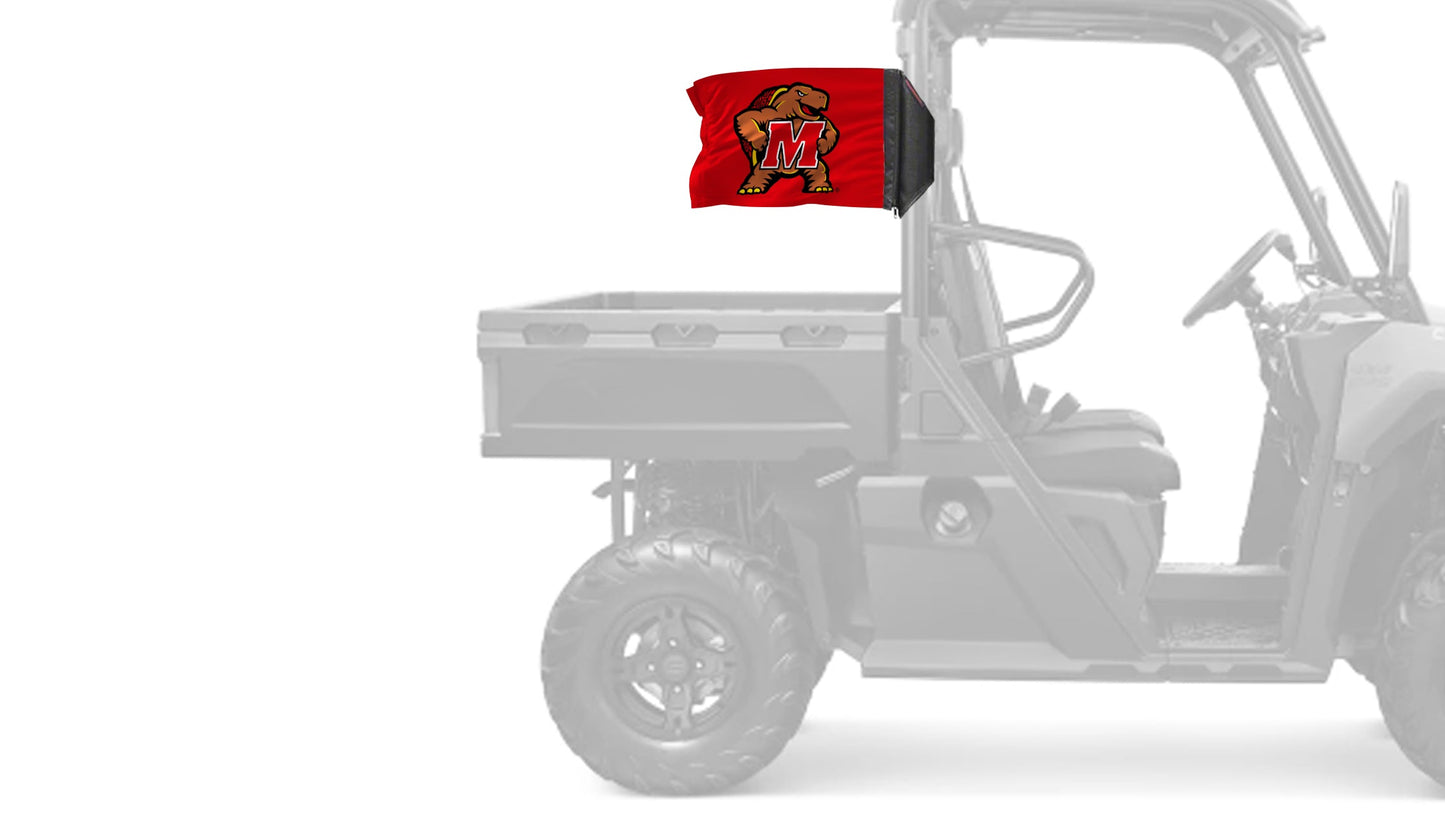 Maryland Terrapins 11"x17" Forever Wave Flag for UTVs