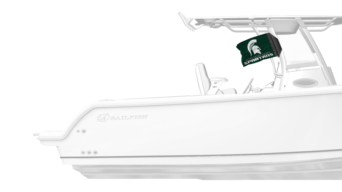 Michigan State 11"x17" Forever Wave Flag