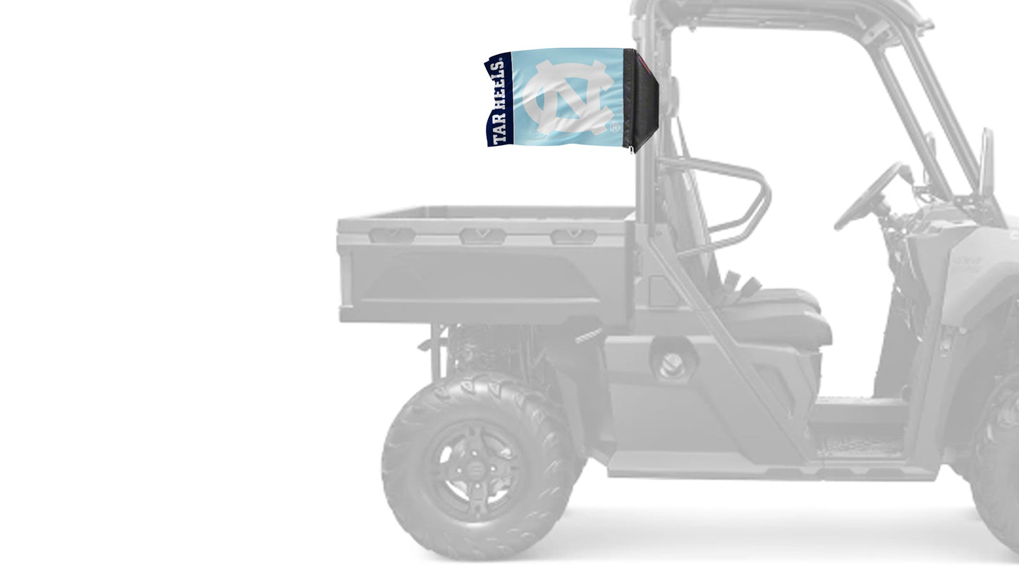 North Carolina 11"x17" Forever Wave Flag for UTVs